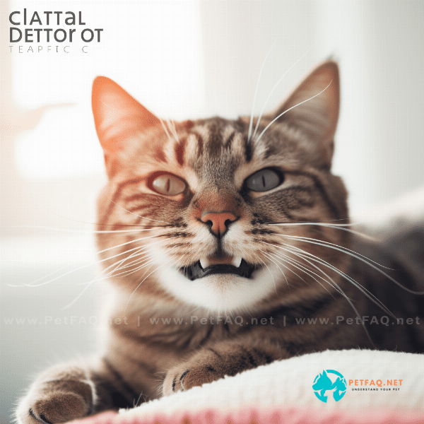 Aftercare tips for cat dental tartar removal.