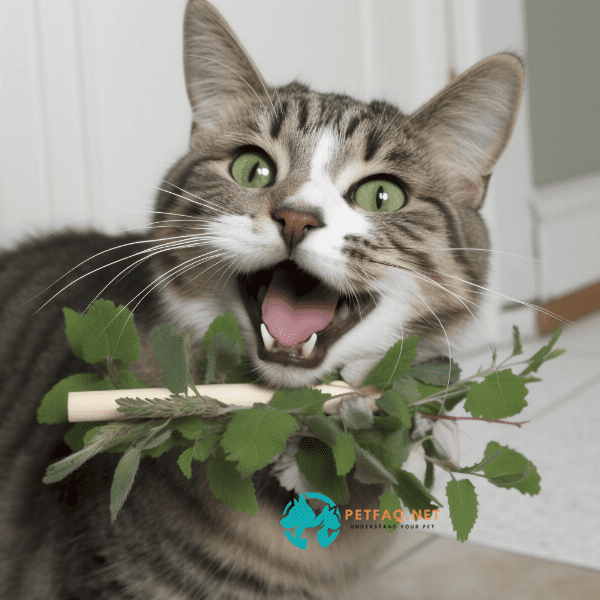 What are some other natural remedies for maintaining a cat’s dental health?