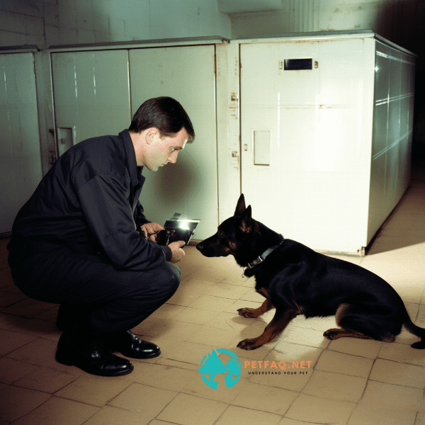 Scent Detection Training for Police Dogs