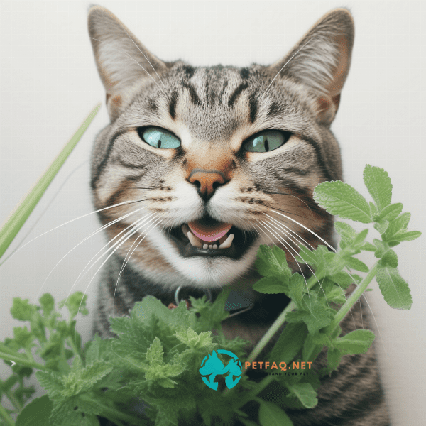 Are there any risks associated with using catnip for dental health in cats?