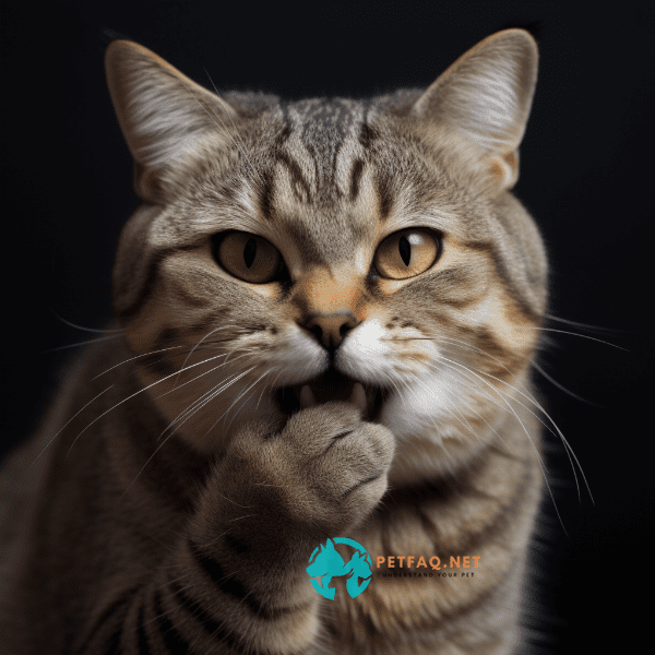 What is the treatment for cat mouth disease?