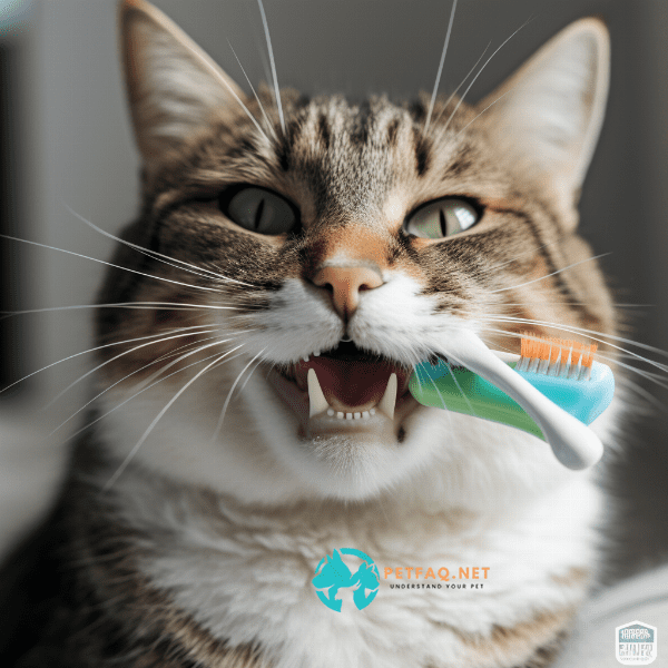What can cat owners do at home to prevent gum disease?
