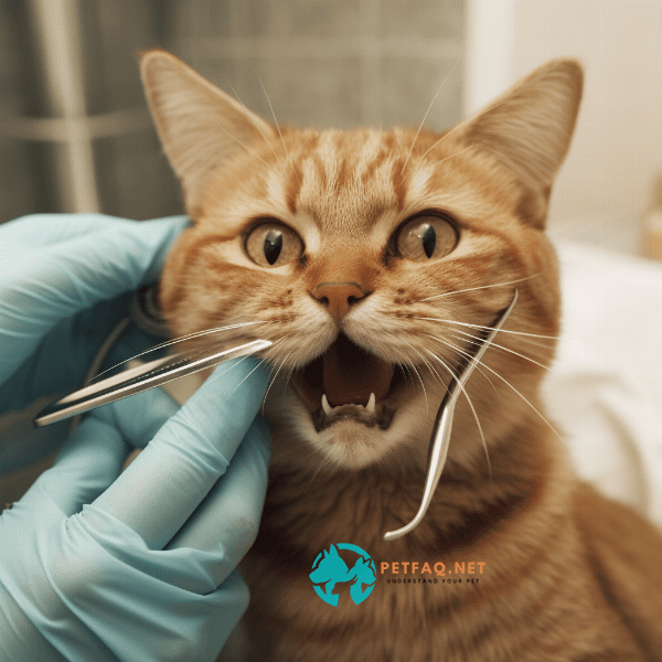 How often should cats have their teeth cleaned to prevent periodontal disease?